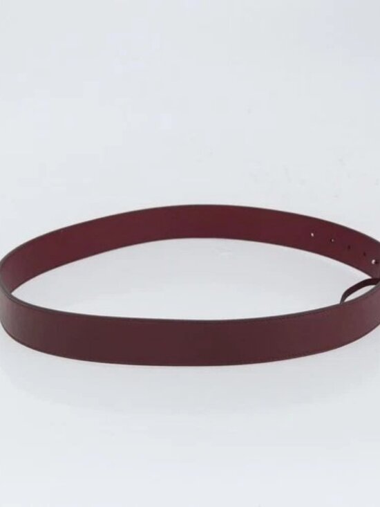 GUCCI Belt Leather 43.7\